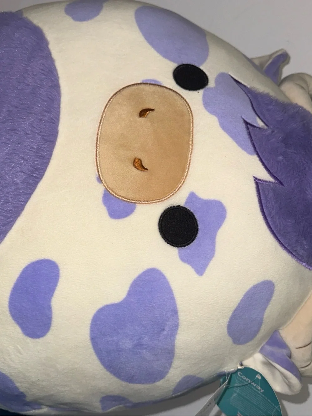Squishmallows Conway The Cow Plush Pillow Buddy